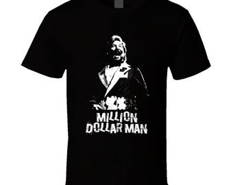Million Dollar Man Retro Legends Of Wrestling T Shirt