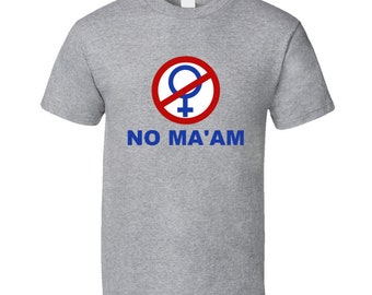 Married With Children No Ma'am Logo Al Bundy Tv Show T Shirt