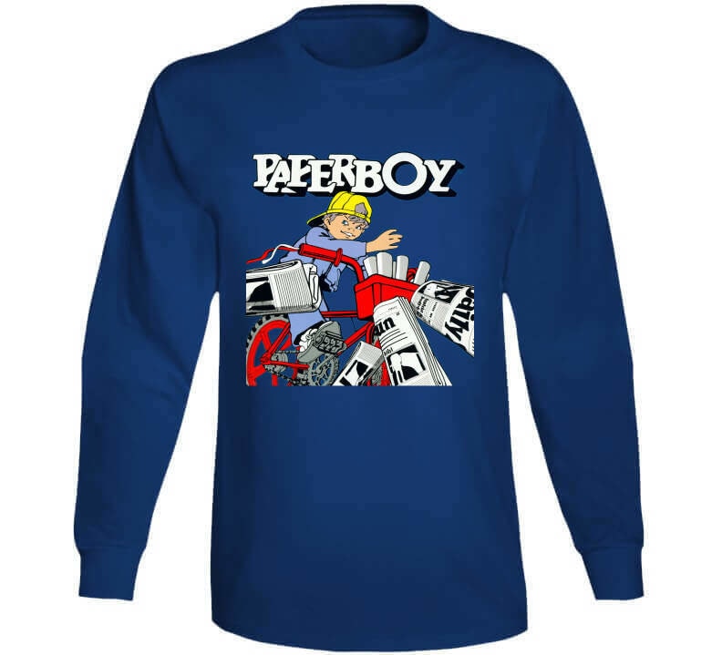 Paperboy Nes Classic Retro Video Game T Shirt - Etsy Paperboy Nes Classic Retro Video Game T Shirt - Etsy