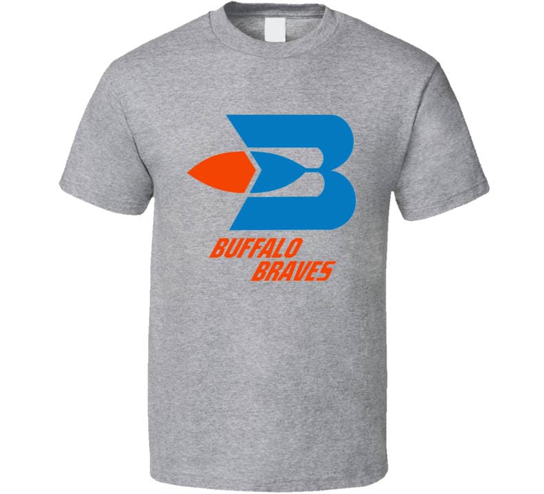 FunnyTshop Buffalo Braves 70's Retro Basketball T Shirt