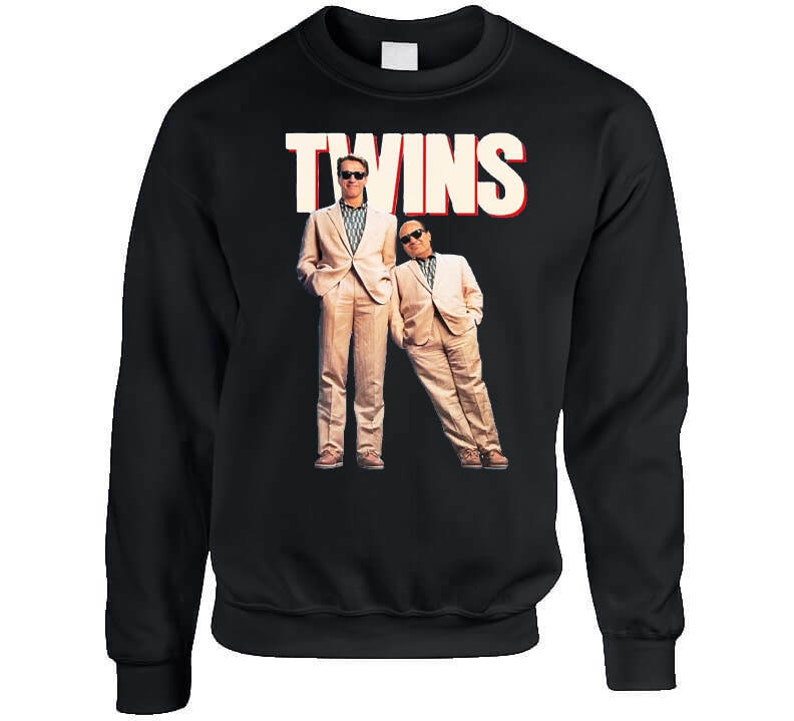 Twins Schwarznegger 80's Comedy Movie T Shirt image 2