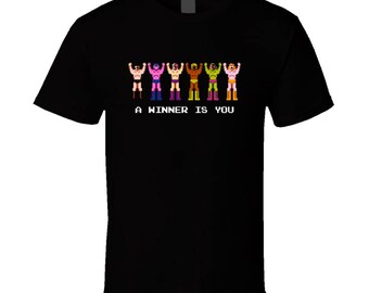 Pro Wrestling Nes A Winner Is You Retro T Shirt