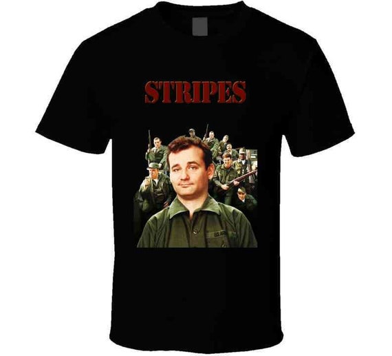 Datum Pasture sejr Stripes Bill Murray Retro Army Comedy Movie T Shirt - Etsy