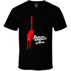 An American Werewolf In London Retro Horror Movie T Shirt