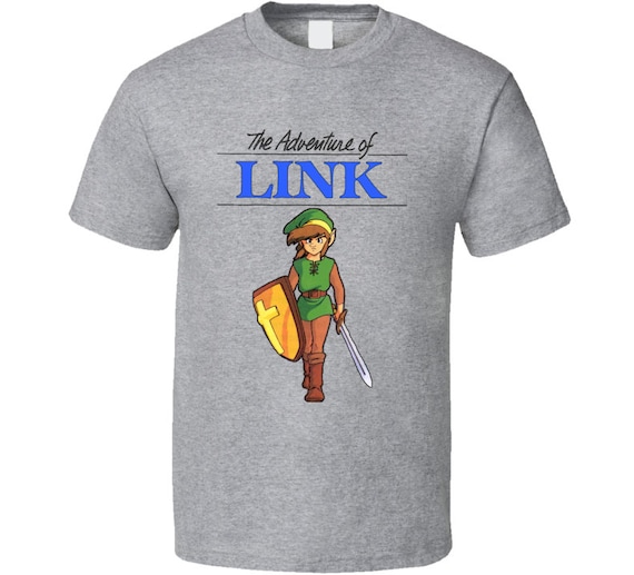 The Legend of Zelda 2 Adventures of Link Retro Gamer T Shirt - Etsy