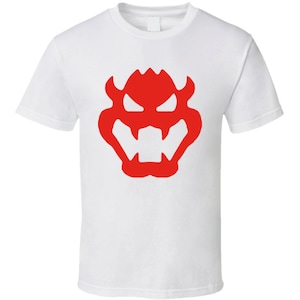 Super Mario Bros Bowser Logo T Shirt
