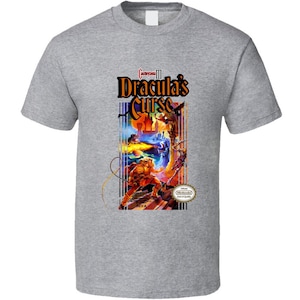 Castlevania 3 Dracula&#39;s Curse Retro Video Game T Shirt