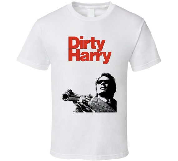 Dirty Harry Clint Eastwood Retro Movie T Shirt - Etsy