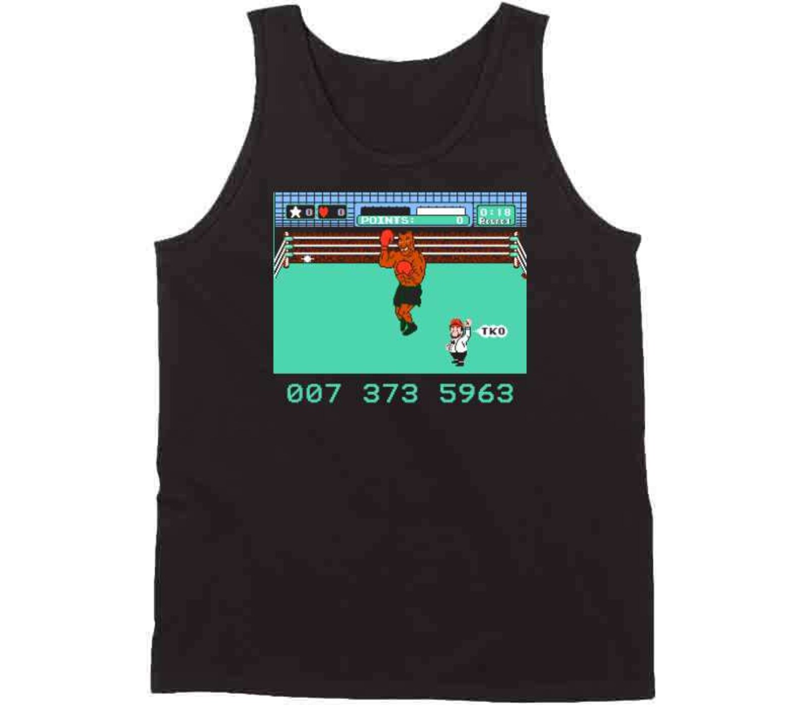 Mike Tyson's Punch-out Retro Video Game Final Code T Shirt - Etsy