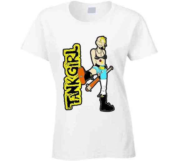 Tank Girl Retro Movie Ladies T Shirt - Etsy 日本 Tank Girl Retro Movie Ladies T Shirt - Etsy 日本