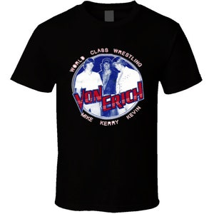 Von Erich Family Classic Retro Wrestling T Shirt - Etsy