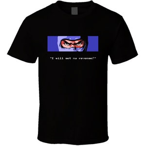 Ninja Gaiden Ryu Nes Video Game T Shirt