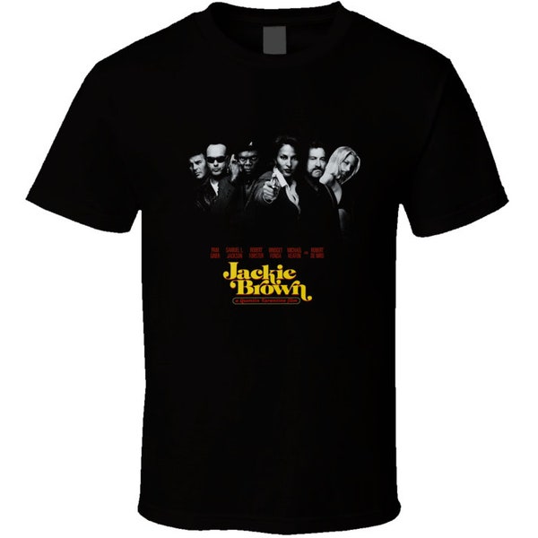 Jackie Brown Tarantino Retro Movie T Shirt