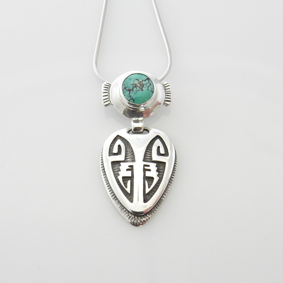 Turquoise & Sterling Pendant