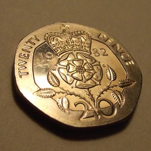 1982 Great Britain 20 Pence Proof #3970