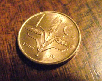 1964 Mexico Centavo; Brilliant Uncirculated Proof