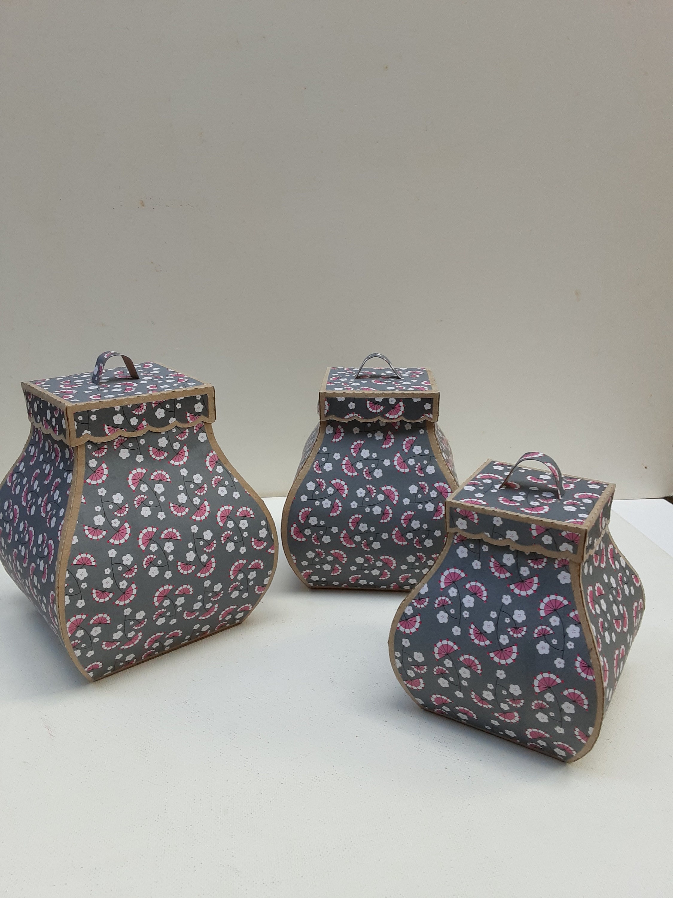 Service de 3 Boites A Thé