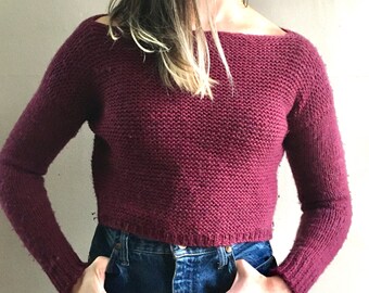 THE FLASH SWEATER - knitting pattern pdf