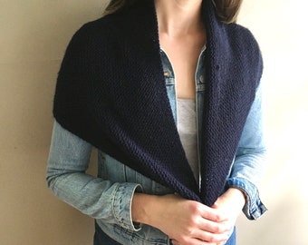 THE TRIANGLE SHAWL - knitting pattern pdf