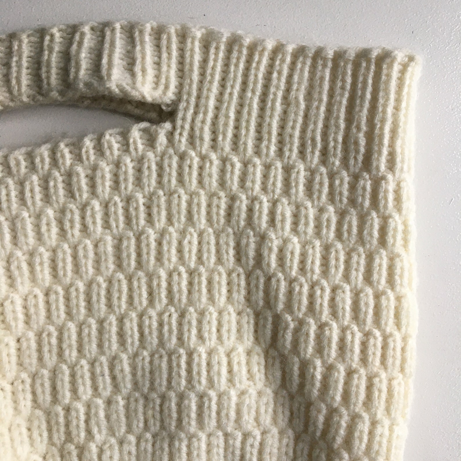 The Basket Bag PDF Knitting Pattern Simple Beginner - Etsy