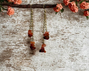 Asymmetrical Hanging Earring