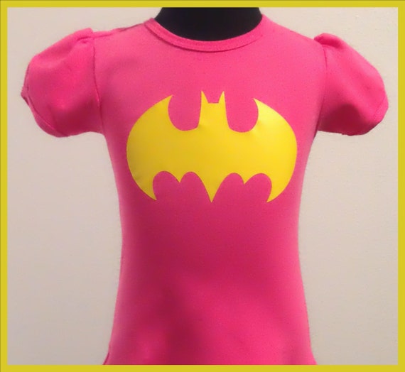 Batman / Batgirl inspired glitter shirts in briliant colors. | Etsy