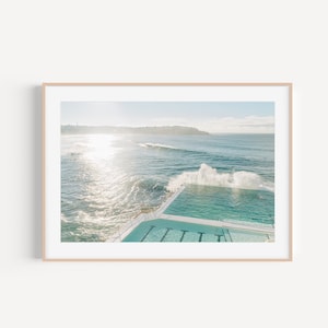 Bondi Sunrise Print, Bondi Beach, Bondi, Beach Print, Beach Photography, Wall Art, Ocean Decor, Seascape Print, Large Wall Art, Beach Poster