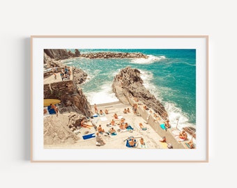 Cinque Terre, Manarola, Cinque Terre Print, Cinque Terre Photo, Italy Photograph, Italy Print, Beach Print, Beach Decor, Cinque Terre Art