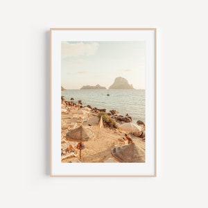 Beach Print, Beach Photography, Ibiza, Ibiza Print, Europe Print, Europe Wall Art, Ibiza Photo, Beach Photo, Beach Poster, Poster, Spain