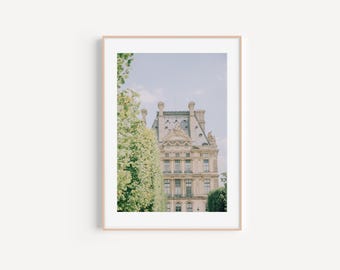 Paris Architecture Fine Art Photography: Tuileries Gardens Wall Art