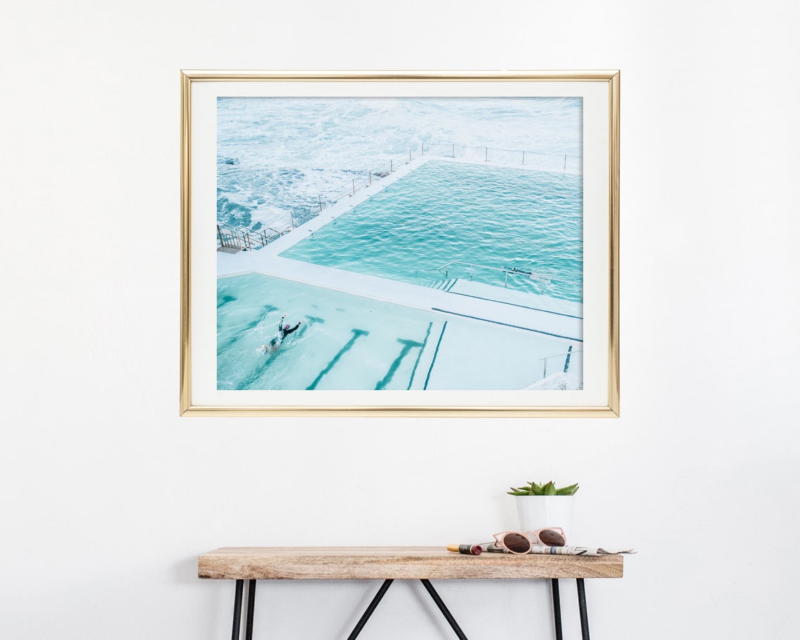 Bondi Bondi Beach Beach Print Wall Art Print Beach - Etsy