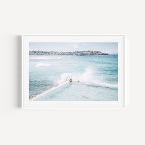 Bondi Beach Print, Bondi Beach, Ocean Print, Photography, Beach Photography, Beach Print, Wall Art, Beach Home Decor, Bedroom Wall Decor image 4