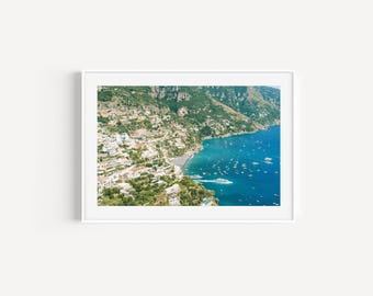 Positano Fine Art Photography Print: Amalfi Coast, Italy Summer Vibe