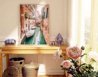 Venice Canal Fine Art Photography Print: Italy Wall Art