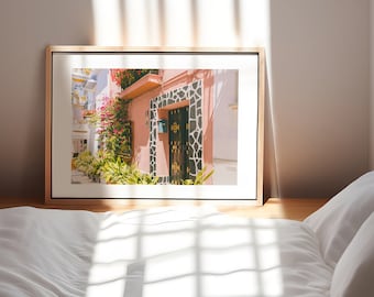 Floral Print, Spain, Costa Del Sol, Spain Photo, Marbella, Malaga, Wall Art, Spain Poster, Vacation, Large Print, Bright Wall Art