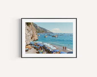 Positano Beach Fine Art Print: Amalfi Coast Photography, Italy Wall Art
