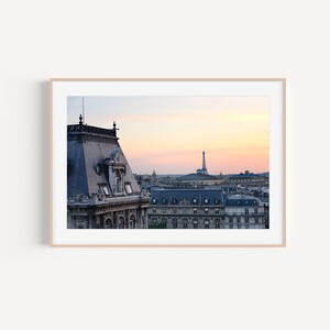 Paris Photography, Paris Bedroom Decor, Paris, Modern Large Print, Eiffel Tower, Gift for her, Paris Poster, Paris Wall Decor, Wall Art image 8