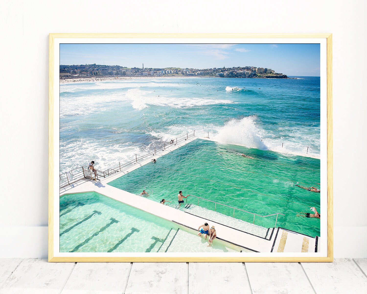 Bondi Beach Print Bondi Beach Photography Australia Aerial Etsy Australia