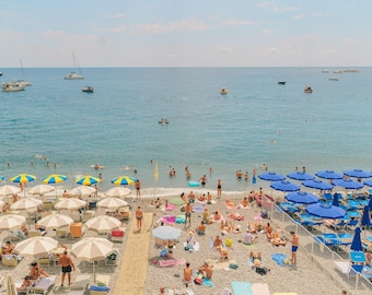 Amalfi Coast Fine Art Print: Vibrant Beach Photography, Italy Wall Art