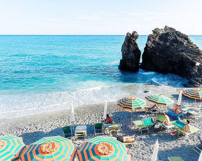 Beach Print Beach Wall Art Italy Beach Print Aerial Etsy