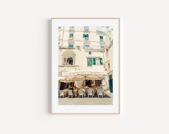 Amalfi Coast Fine Art Print: Italy Village Photography, Summer Wall Art