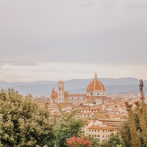 Large Wall Artwork, Florence Print, Italy Poster, Extra Large Wall Art, Florence skyline, Italy Wall Art, Wall Decor, Italy Florence Art