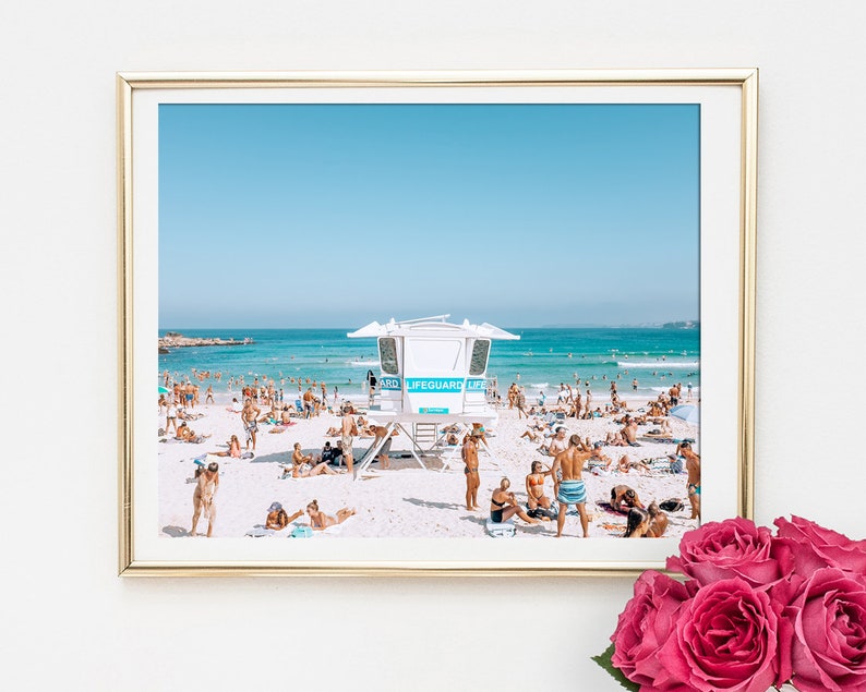Beach Photography, Bondi Beach, Beach Print, Wall Art, Ocean Decor