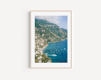 Positano Fine Art Photography Print: Amalfi Coast, Italy Summer