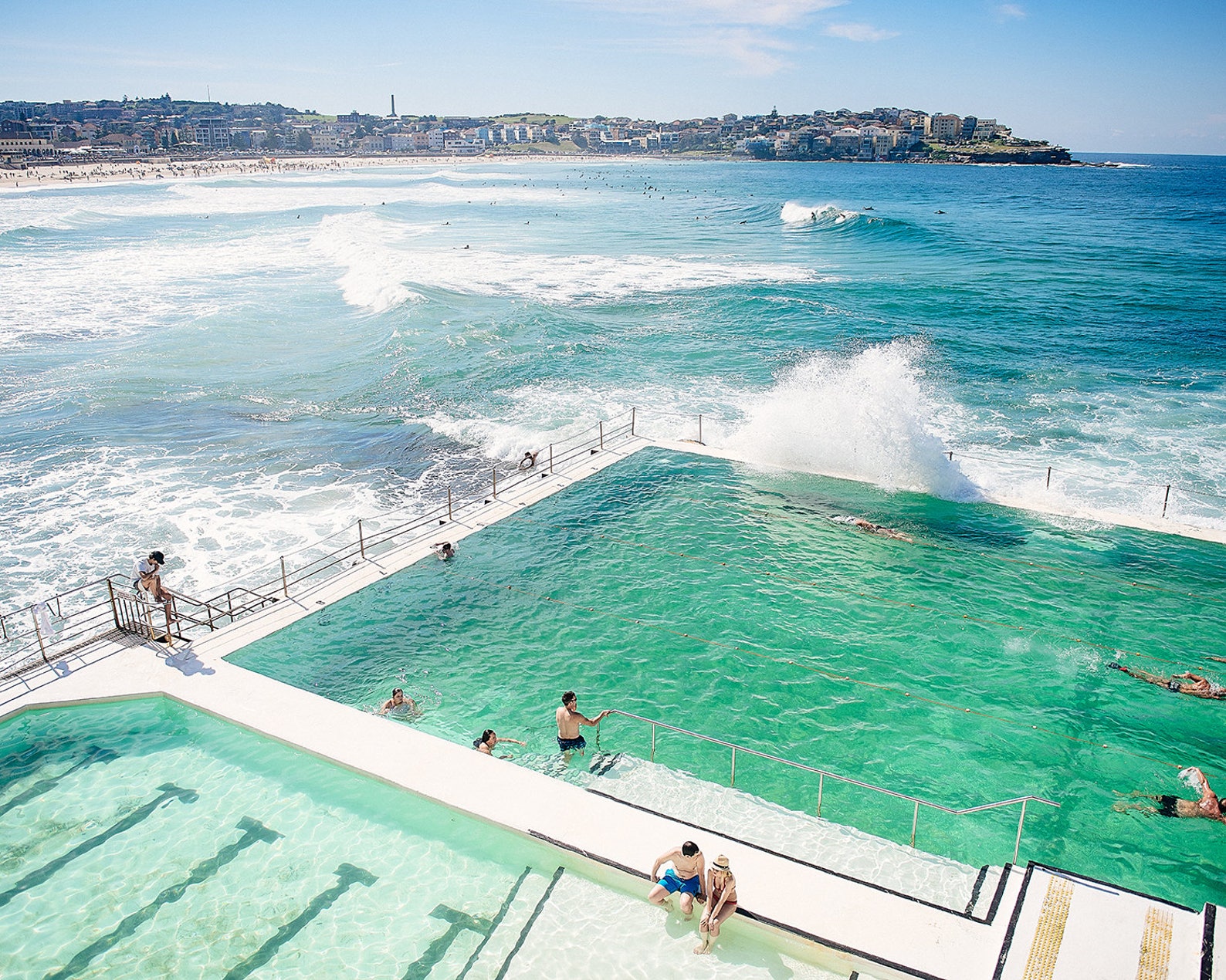 Bondi Beach Print Bondi Beach Photography Australia Aerial Etsy
