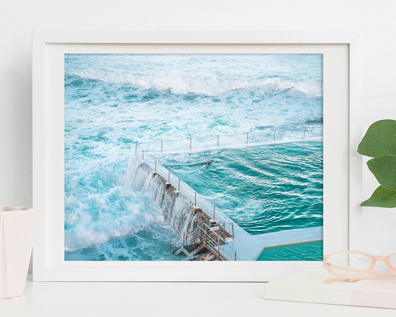 Beach Print, Bondi Beach, Wall Art Print, Beach Photography, Coastal