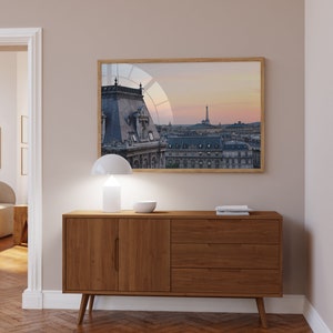 Paris Photography, Paris Bedroom Decor, Paris, Modern Large Print, Eiffel Tower, Gift for her, Paris Poster, Paris Wall Decor, Wall Art image 6