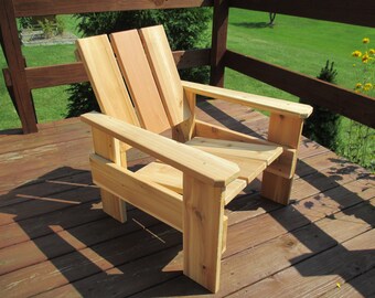 Items Similar To Classic Cedar Chair For Garden Cabin Patio