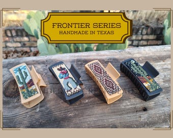 Pinza de garra occidental con cuentas grandes - Serie Frontier