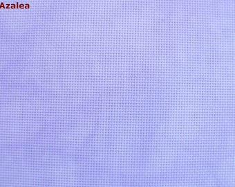 18 count Azalea Aida: Cross stitch embroidery fabric.